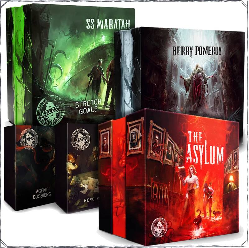 B.E.L.O.W.: The Asylum First Oath Pledge Komplet namalované