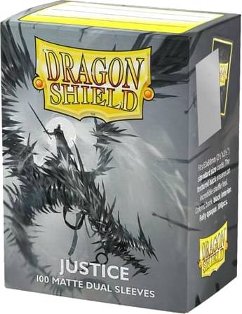 Obaly na karty Dragon Shield 63 x 88 mm - Justice, oboustraně matné