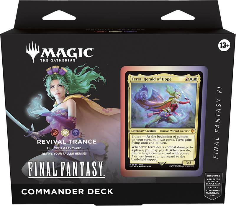 Magic: The Gathering FINAL FANTASY - Revival Trance Commander Deck