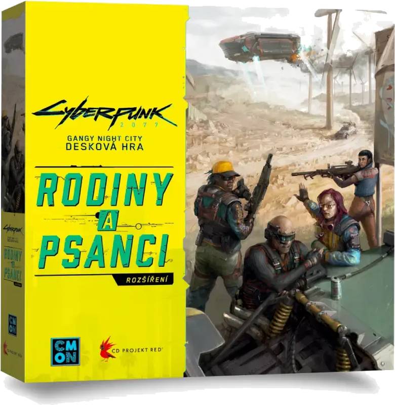 Cyberpunk 2077: Gangy Night City - Rodiny a psanci