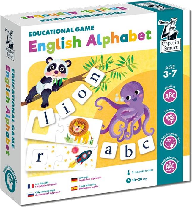 Captain Smart - Anglická abeceda