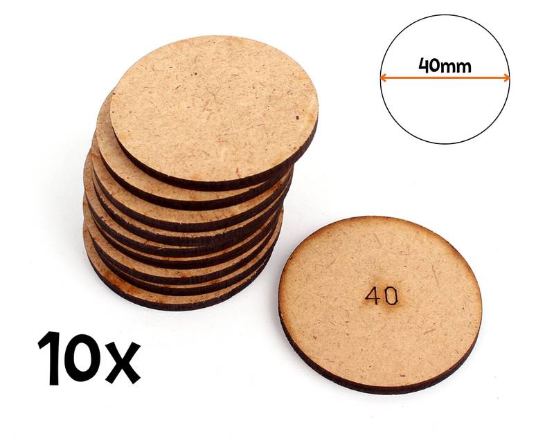 Podstavce kulaté - 40mm Podstavce / Base