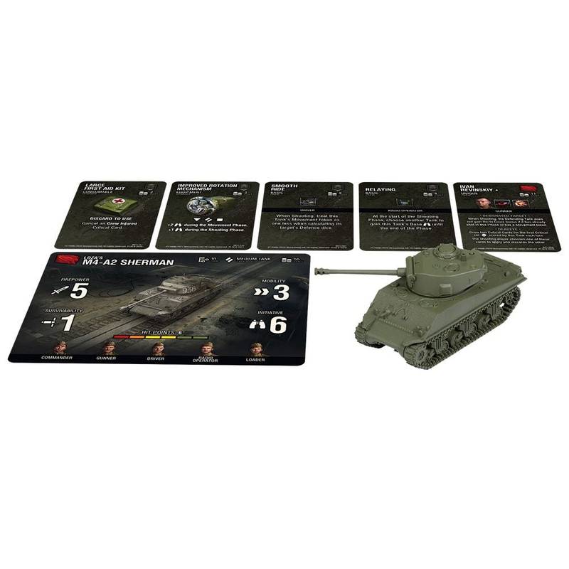 Loza's M4-A2 Sherman - World of Tanks Miniatures Game