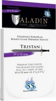 Obaly na karty Paladin - Tristan - Standard European - 59 x 92 mm 55 ks