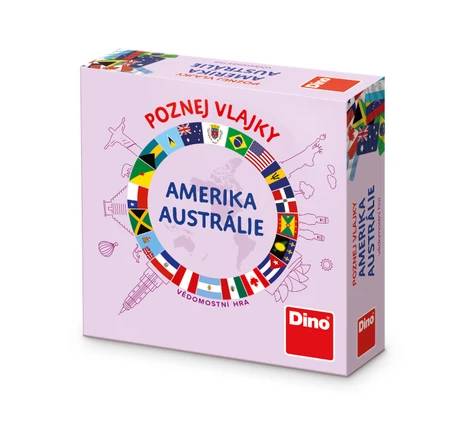 Poznej vlajky - Amerika a Austrálie