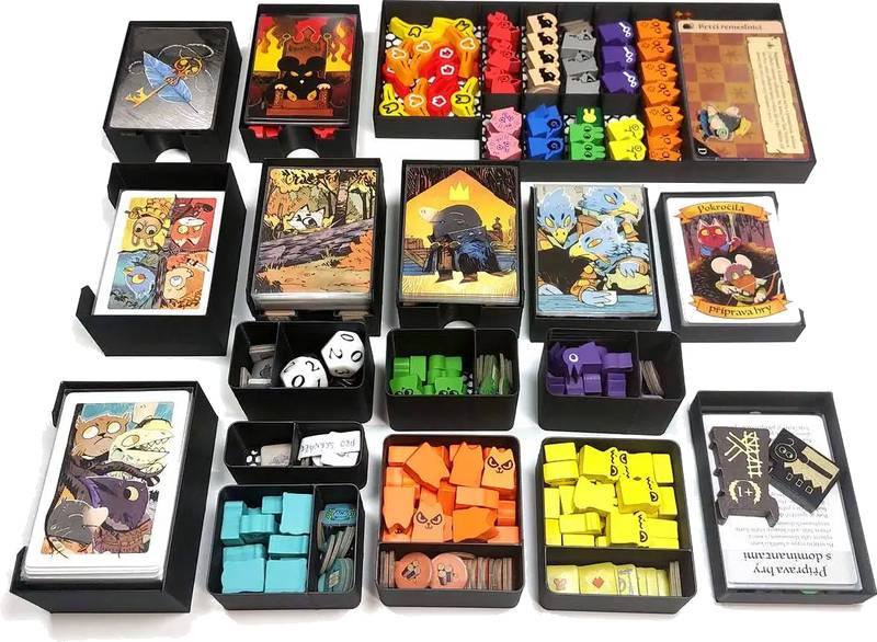 ROOT v2 + 9 expansions (INS08) NENÍ HRA! Insert: ROOT v2 + 9 rozšíření