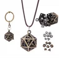 Grimskull's D20 Locket Gift Set - Ancient Gold