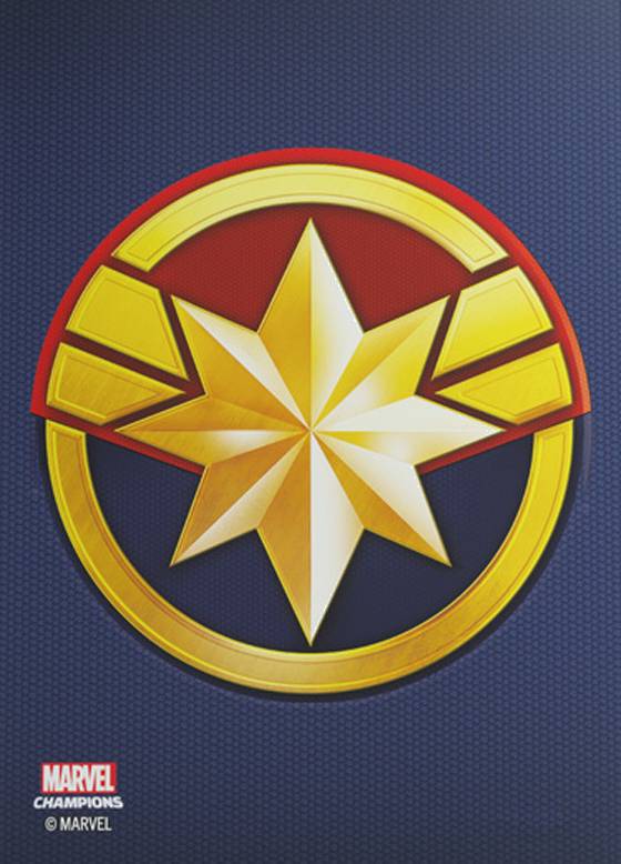 Obaly na karty 63 x 88 mm Captain Marvel (Gamegenic)