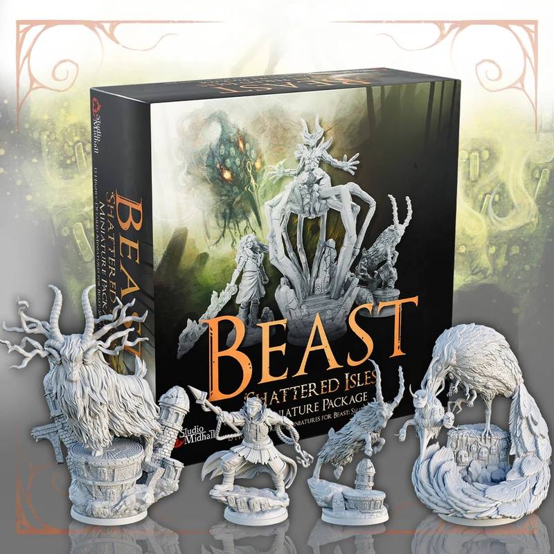 Bestie: Roztříštěné ostrovy - sada plastových figurek