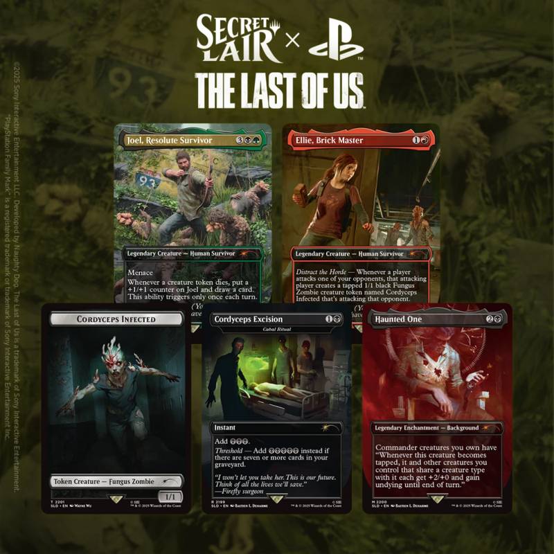 Magic: The Gathering Secret Lair x The Last of Us Part I