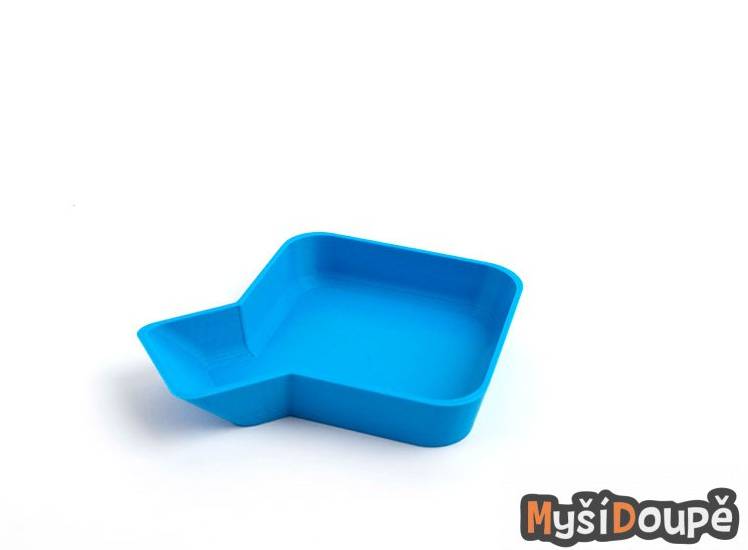 Univerzální miska na žetony se zobáčkem - modrá