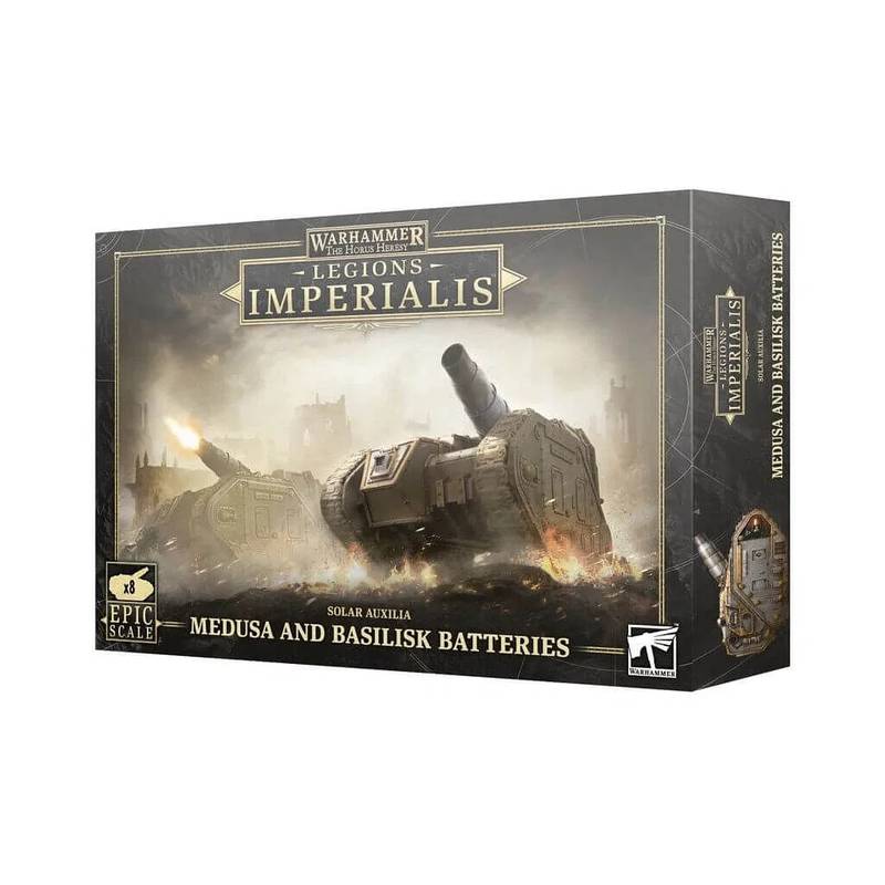 Warhammer The Horus Heresy - Legions Imperialis: Medusa and Basilisk Batteries - Epic Scale