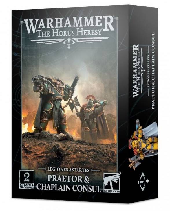 Warhammer The Horus Heresy - Legiones Astartes: Praetor and Chaplain Consul