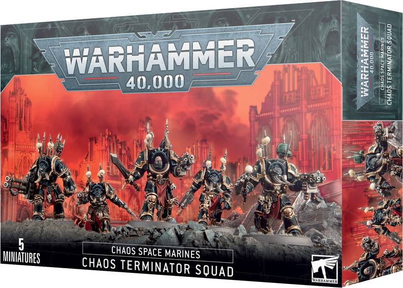 Chaos Space Marines Terminator Squad (Warhammer 40,000)