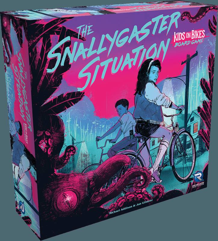 The Snallygaster Situation: Kids on Bikes Board Game