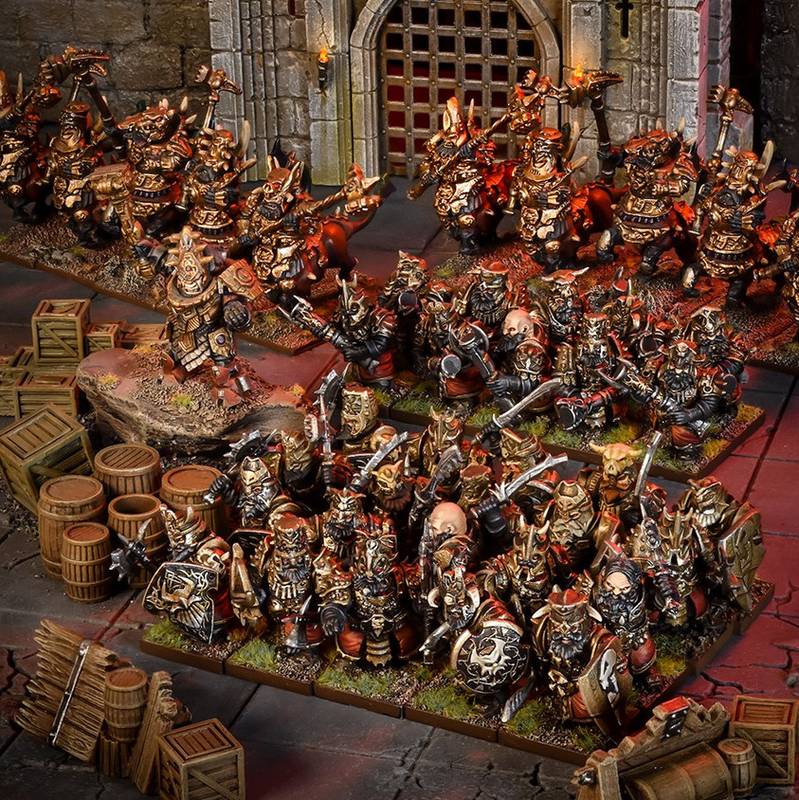 Kings of War Abyssal Dwarf Army