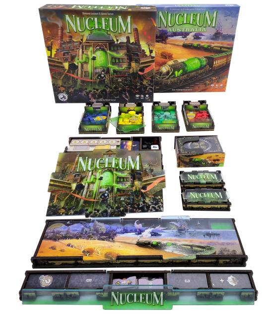 Dřevěný pořadač pro Nucleum UV Tisk (Poland Games)