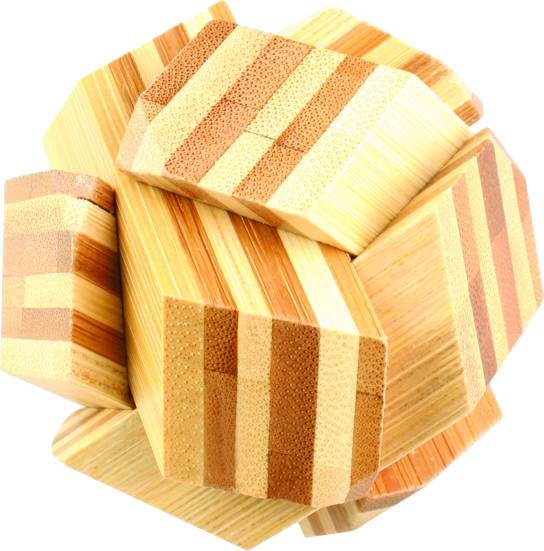 Hlavolam - bambus - více druhů