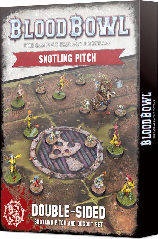 Blood Bowl Snotling pitch & dugouts (hřiště)
