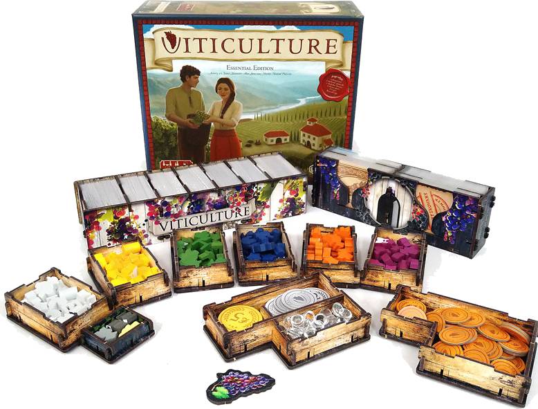 Dřevěný pořadač pro Vinohrad UV tisk (e-Raptor)