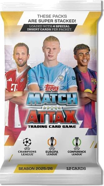 Fotbalové karty Topps UCC Match Attax 2025/26 Booster