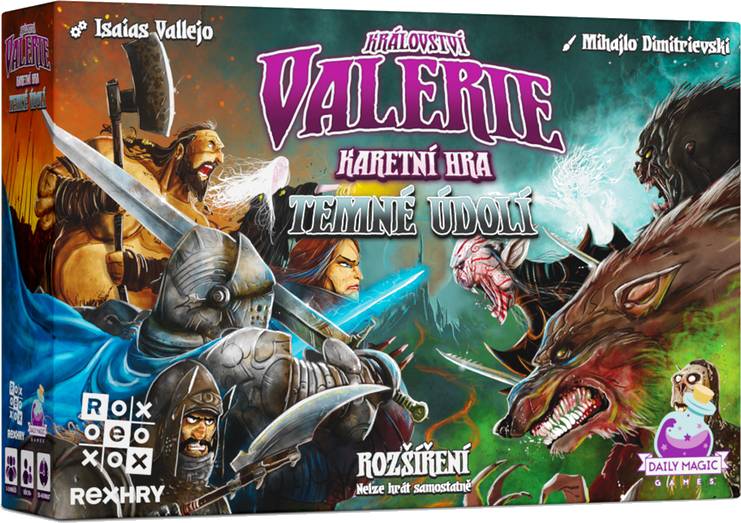 Království Valerie: Karetní hra - Temné údolí