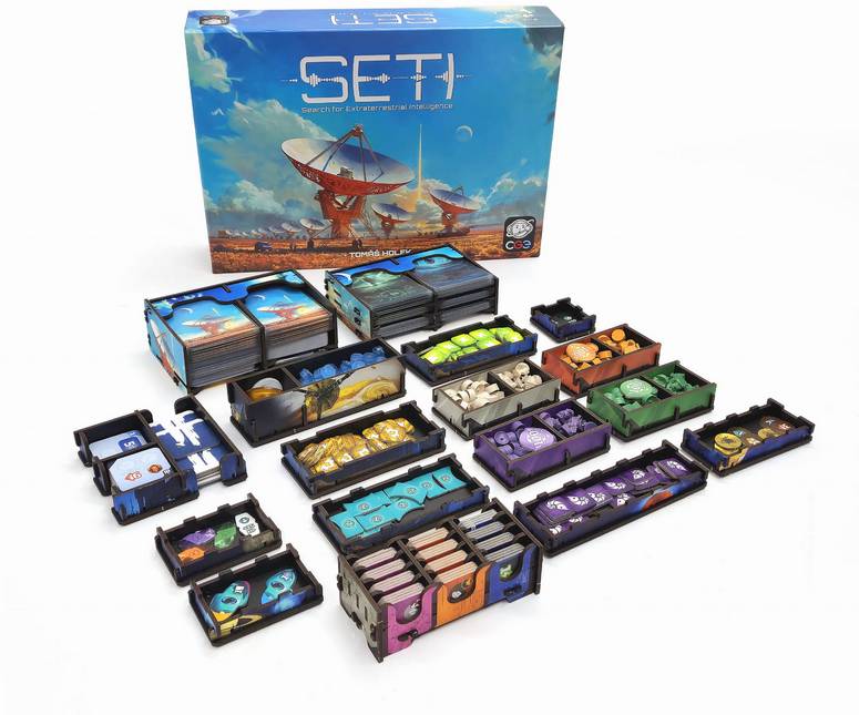 Dřevěný pořadač pro SETI UV Tisk (Poland Games)