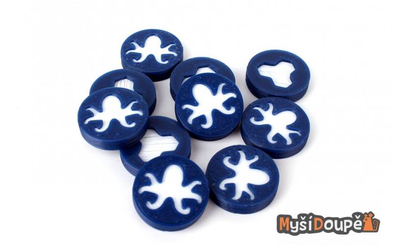 3D žetony zvířat - Archa Nova: Vodní světy