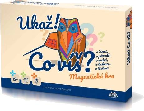 Ukaž! Co víš? - společenská magnetická hra