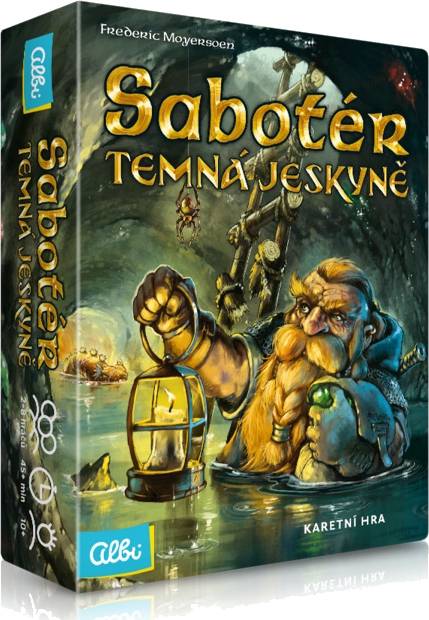 Albi sabotér - temná jeskyně