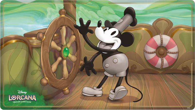 Disney Lorcana: Fabled - Playmat Mickey Steamboat Willie