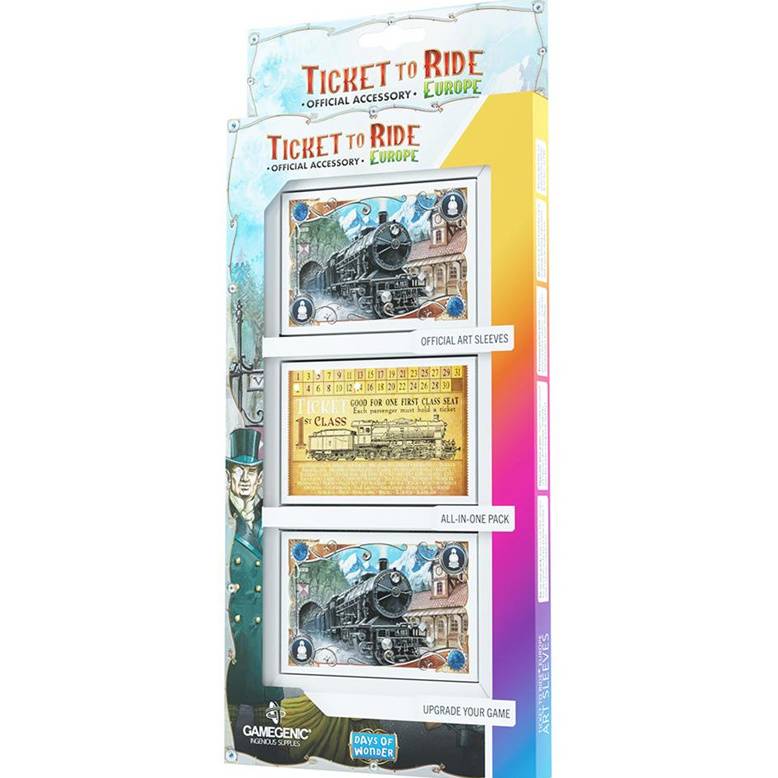 Gamegenic - Jízdenky, prosím! Evropa - sada obalů
