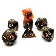 Dice Set Galaxy Amber (7)
