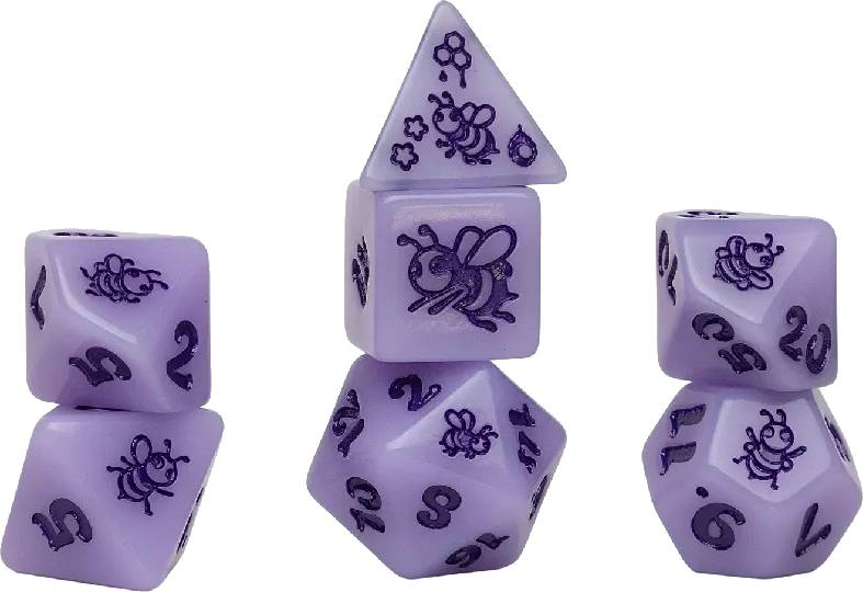 Animal Series: Royal Nectar sada vícestěnných kostek