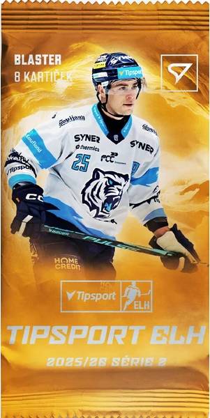 Hokejové kartičky SportZoo - Tipsport ELH 2025/26 2. série Blaster balíček