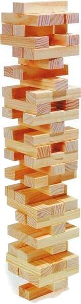 Small Foot Dřevěná hra Jenga natur