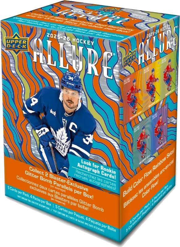 2025-26 Upper Deck Allure Hockey Blaster Box