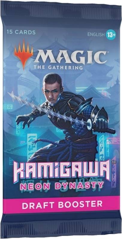 Magic: kamigawa neon dynasty - draft booster