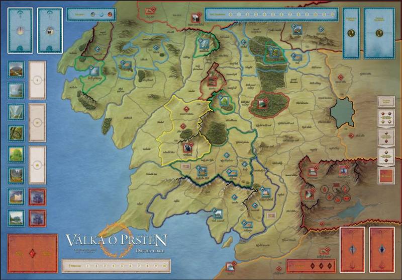 Válka o prsten: Neoprenová herní podložka