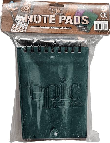 Tiny Epic Crimes: 4 Pack Detective Notepads