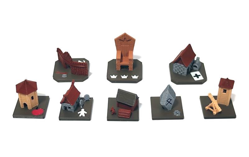 Northgard - 3D budovy