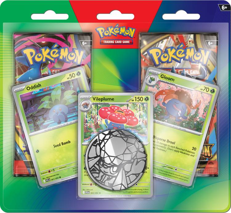 Asmodeé Pokémon TCG - Enhanced 2-Pack Blister booster (Oddish/Vileplume/Gloom)