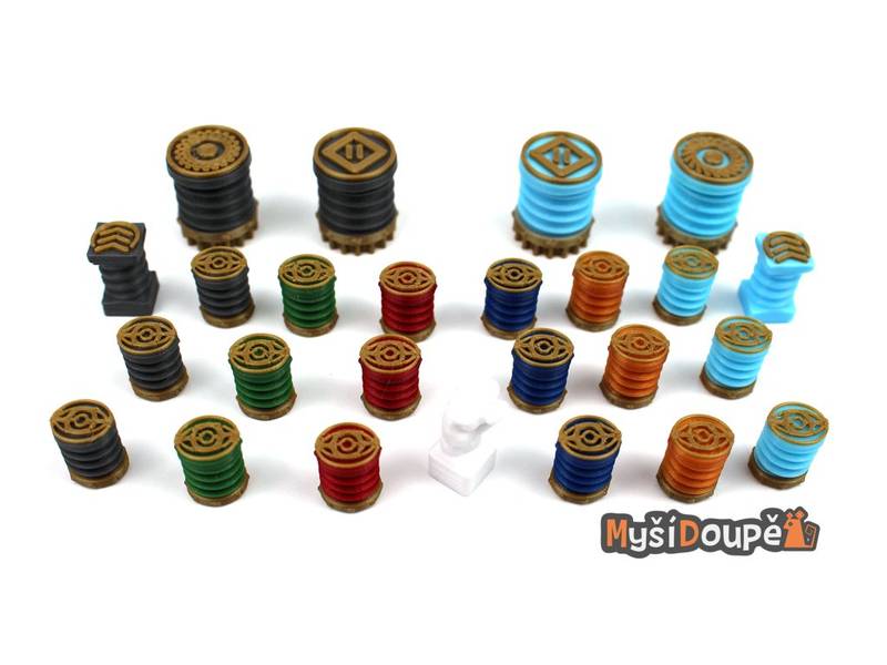 Duna: Impérium - Povstání - Ukazatele Žetony