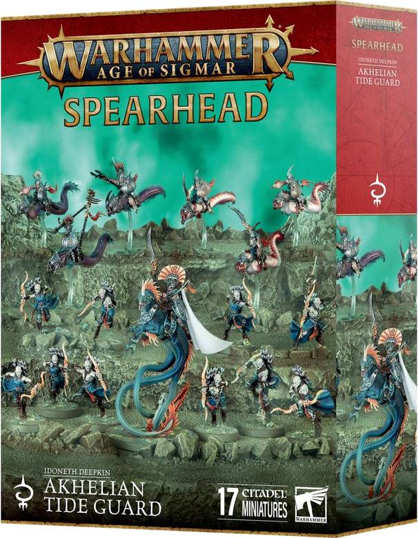 Warhammer Age of Sigmar - Spearhead: Idoneth Deepkin - Akhelian Tide Guard