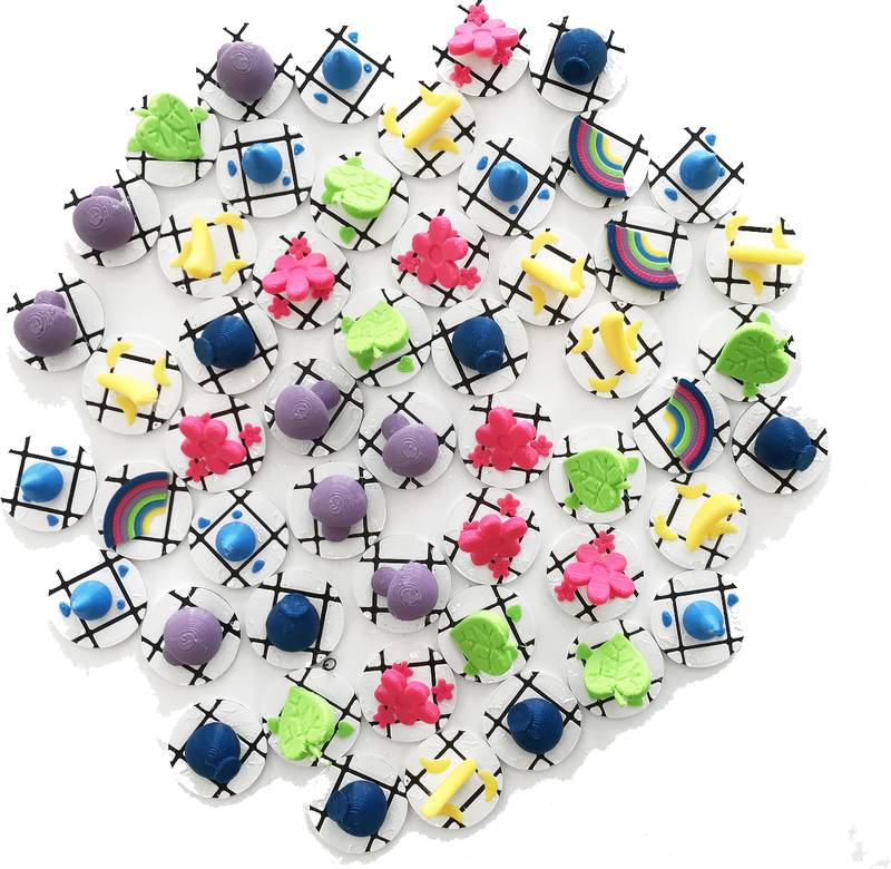 Pelíšek - žetony knoflíků