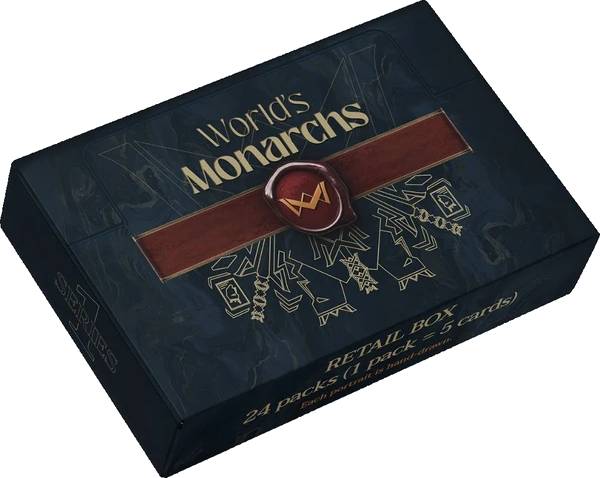 Sběratelské karty 2025 World's Monarchs - Series 1 box
