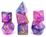 Dice Set Rainbow Galaxy (7)
