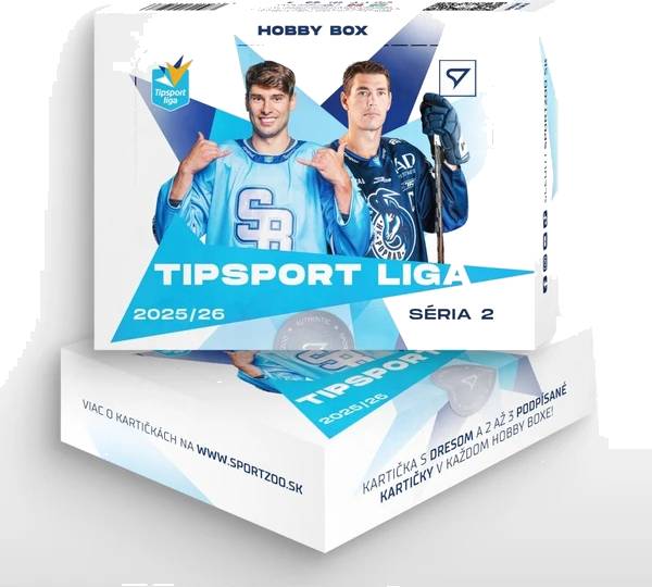 Hokejové kartičky SportZoo - Tipsport liga 2025/26 - 2. série Hobby box