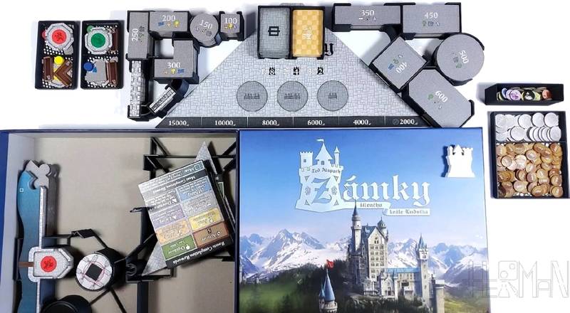 Zámky šíleného krále Ludvíka (INS31) NENÍ HRA! Insert: Castles of Mad King Ludwig