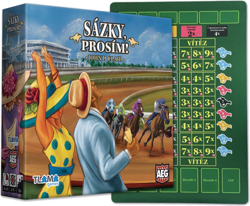 Sázky, prosím! + herní podložka (playmat)